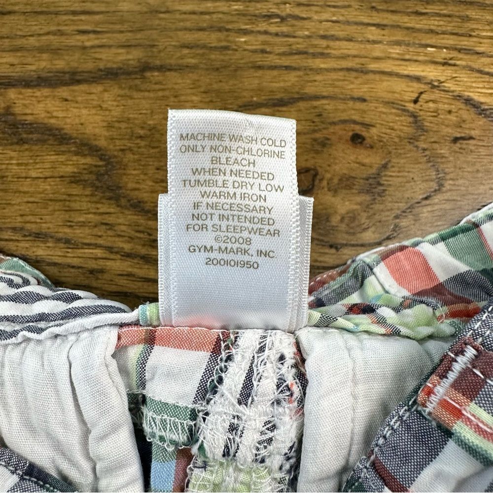 Janie and Jack Madras Shorts - Picture 4 of 4